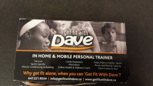 A Personal trainer's way of promoting, although still a magnet!