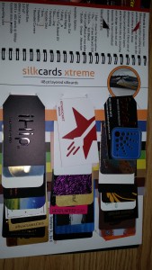 48pt Layered Silk cards