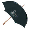 A logo'd umbrella is great for not only golf, but a rainy day like today!