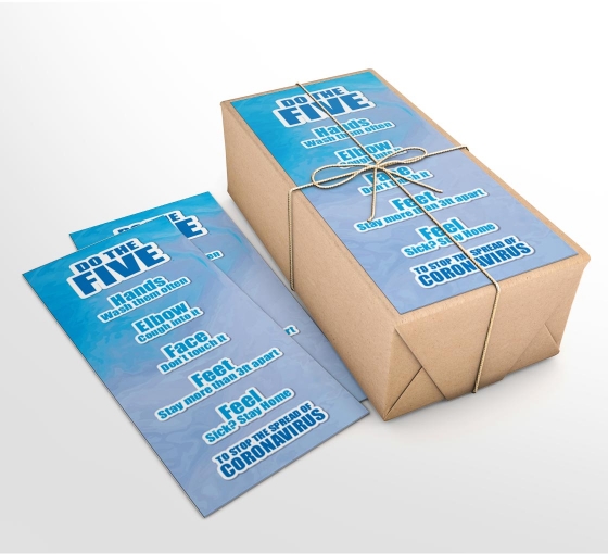 packaged flyers