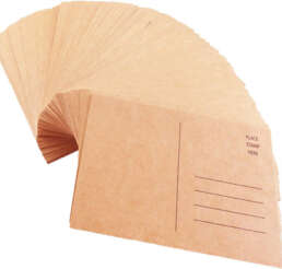 place stamp here