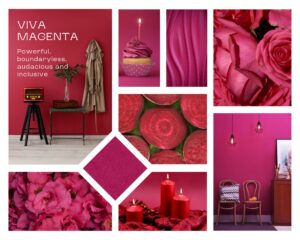 viva magenta, colour of the year 2023, Pantone 18-1750